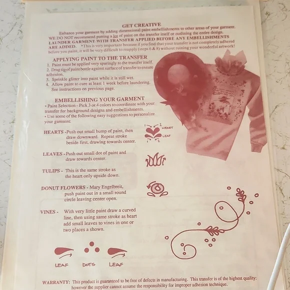 Vintage Mary Englebreit Iron on Transfer - Picture 5 of 5